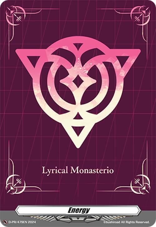 Energy (Lyrical Monasterio) - D-PR/479EN - Promo