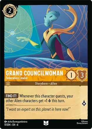 Grand Councilwoman (Federation Leader) - 17/204 - Uncommon