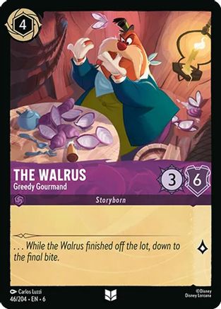 The Walrus (Greedy Gourmand) - 46/204 - Uncommon