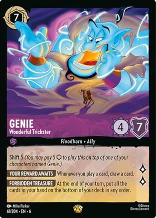 Genie (Wonderful Trickster) - 61/204 - Legendary