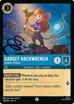 Gadget Hackwrench (Creative Thinker) - 139/204 - Common