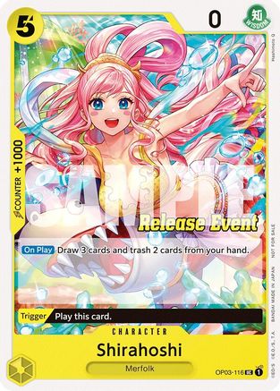 Shirahoshi (ST15 - ST20 Release Event Pack) - OP03-116 - Uncommon