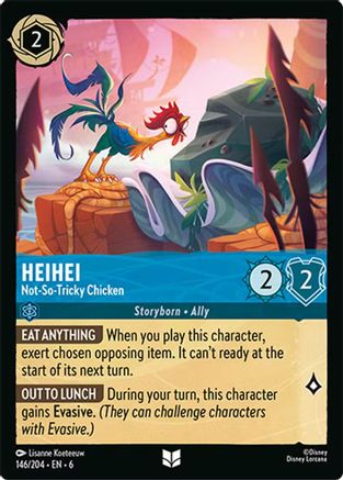 HeiHei (Not-So-Tricky Chicken) - 146/204 - Uncommon