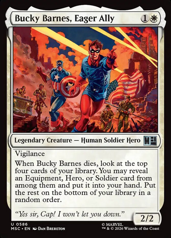 Bucky Barnes, Eager Ally (MSC)