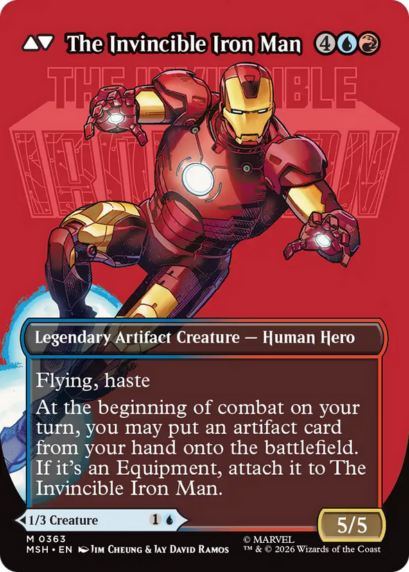Tony Stark // The Invincible Iron Man - Logo Showcase (MSH) (Pre-Order)