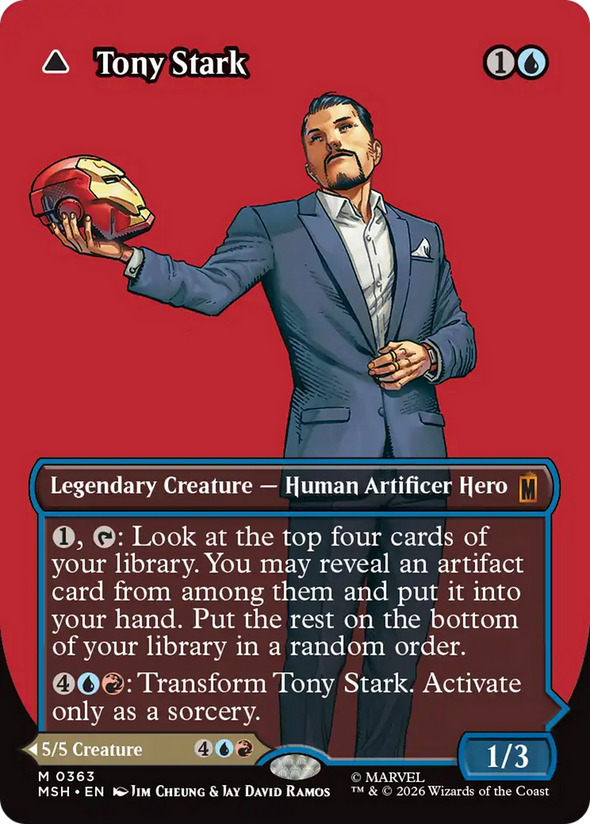 Tony Stark // The Invincible Iron Man - Logo Showcase (MSH) (Pre-Order)