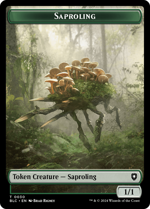 Saproling // Treasure Token (TBLC)