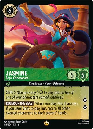 Jasmine (Royal Commodore) - 84/204 - Legendary
