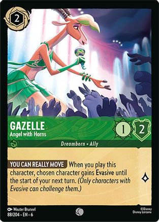 Gazelle (Angel with Horns) - 88/204 - Common