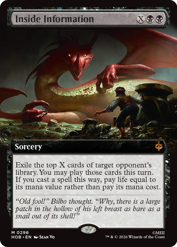 Inside Information - Extended Art (HOB)