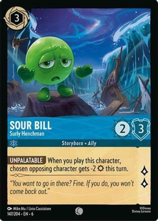 Sour Bill (Surly Henchman) - 147/204 - Common
