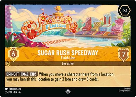 Sugar Rush Speedway (Finish Line) - 35/204 - Super Rare