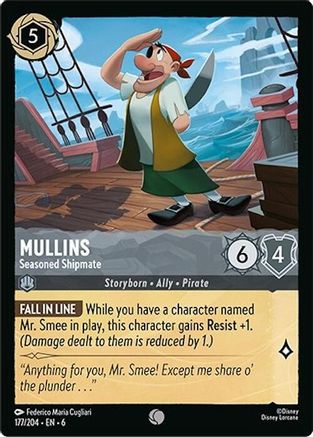 Mullins (Seasoned Shipmate) - 177/204 - Common