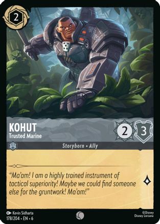 Kohut (Trusted Marine) - 178/204 - Common