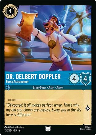 Dr. Delbert Doppler (Fussy Astronomer) - 152/204 - Uncommon