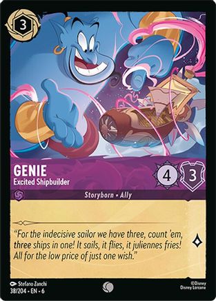 Genie (Excited Shipbuilder) - 38/204 - Common