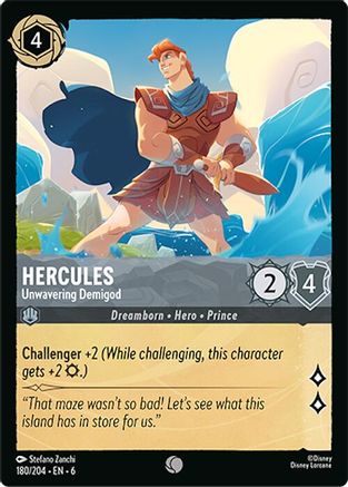 Hercules (Unwavering Demigod) - 180/204 - Common
