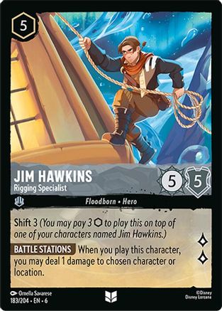 Jim Hawkins (Rigging Specialist) - 183/204 - Uncommon