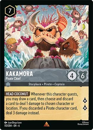 Kakamora (Pirate Chief) - 172/204 - Rare