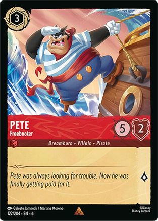 Pete (Freebooter) - 122/204 - Rare