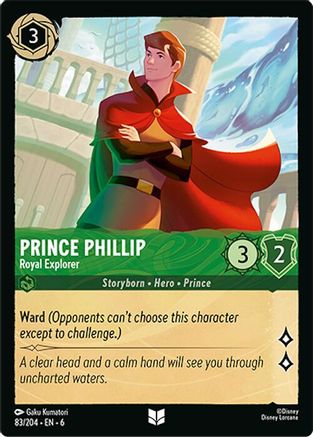 Prince Phillip (Royal Explorer) - 83/204 - Uncommon