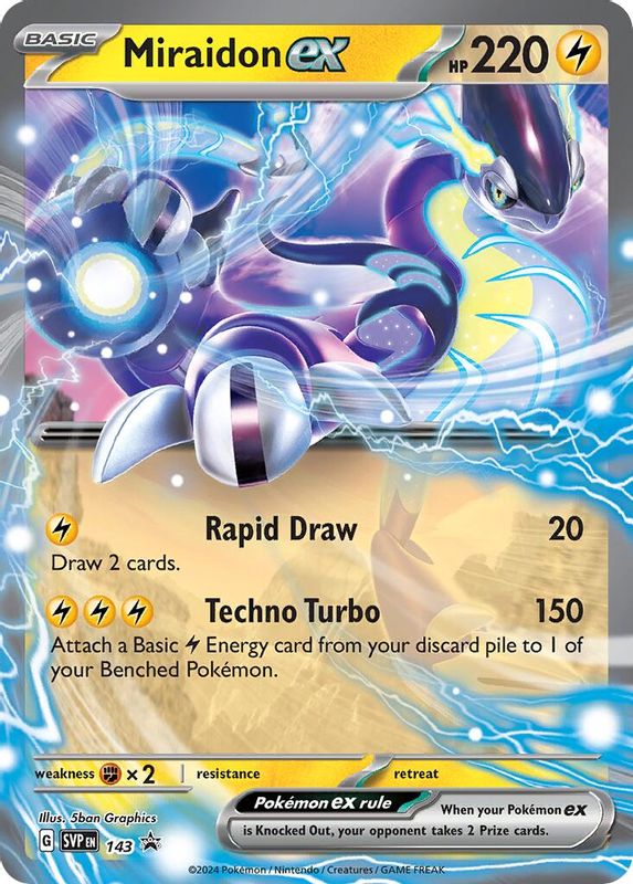 Miraidon ex - SVP143 - Promo