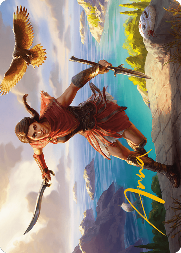 Kassandra, Eagle Bearer - Art Series (Gold-Stamped Signature) (AACR)