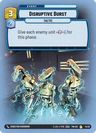Disruptive Burst - Weekly Play Promo - 14/20 - Rare