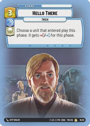 Hello There - Weekly Play Promo - 18/20 - Rare