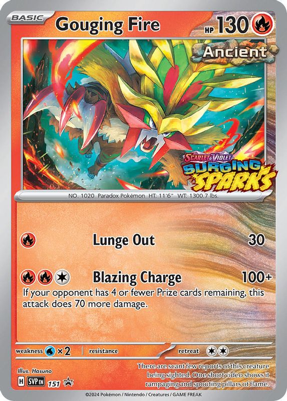 Gouging Fire - SVP151 - Pre-Release Promo