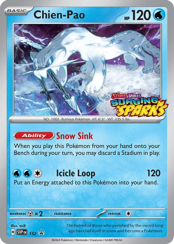 Chien-Pao - SVP152 - Pre-Release Promo