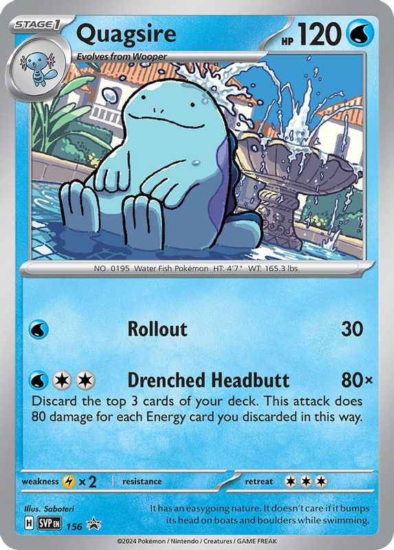Quagsire - SVP156 - Promo