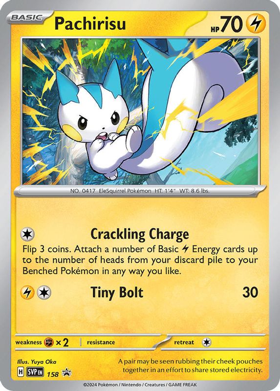 Pachirisu - SVP158 - Promo