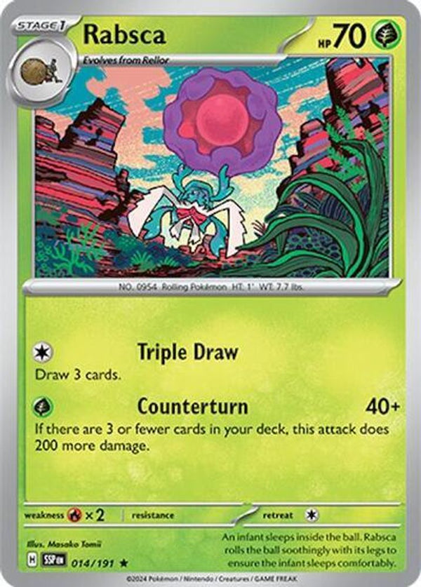 Rabsca - 014/191 - Rare - Theme Deck Exclusive