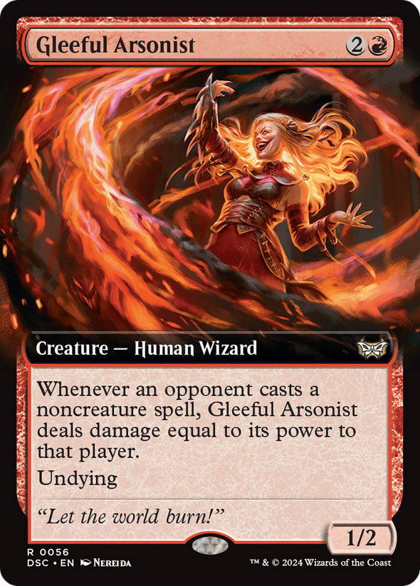 Gleeful Arsonist - Extended Art (DSC)