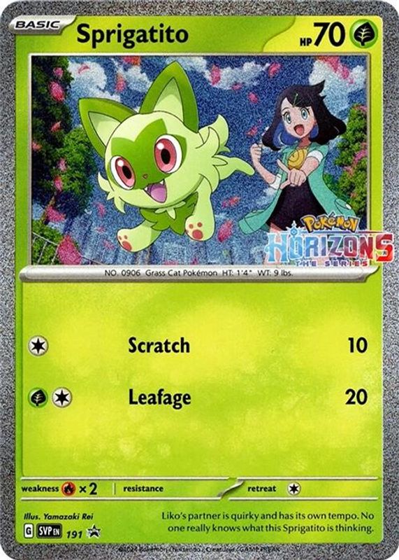 Sprigatito - SVP191 - Pre-Release Promo