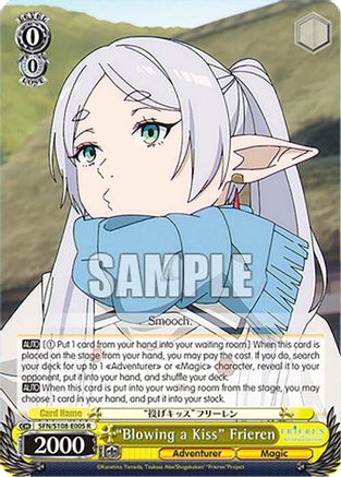 "Blowing a Kiss" Frieren - SFN/S108-E005R - Rare