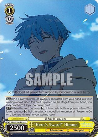 "Hero's Sword" Himmel - SFN/S108-E014U - Uncommon