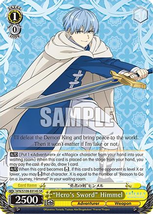 "Hero's Sword" Himmel (SR) - SFN/S108-E014SSR - Super Rare