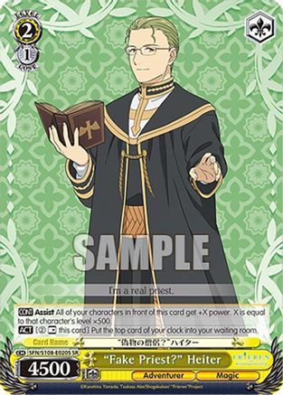 "Fake Priest?" Heiter (SR) - SFN/S108-E020SSR - Super Rare