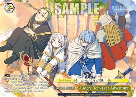 A Mere Ten-Year Adventure (OFR) - SFN/S108-E023OFROFR - Over-Frame Rare