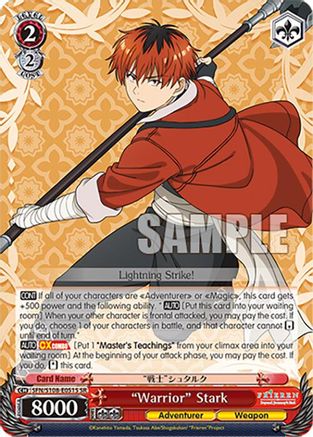 "Warrior" Stark (SR) - SFN/S108-E051SSR - Super Rare