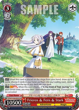 Frieren & Fern & Stark (SR) - SFN/S108-E053SSR - Super Rare