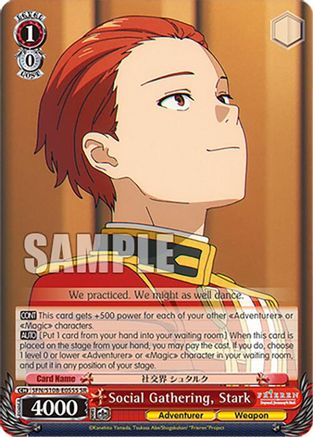 Social Gathering, Stark (SR) - SFN/S108-E055SSR - Super Rare