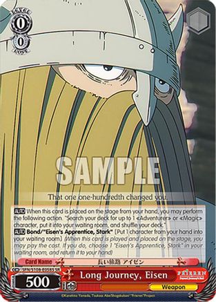 Long Journey, Eisen (SR) - SFN/S108-E058SSR - Super Rare