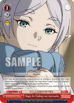 Magic for Finding Lost Accessories (SR) - SFN/S108-E066SSR - Super Rare