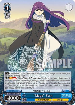 "Mage" Fern - SFN/S108-E073RR - Double Rare
