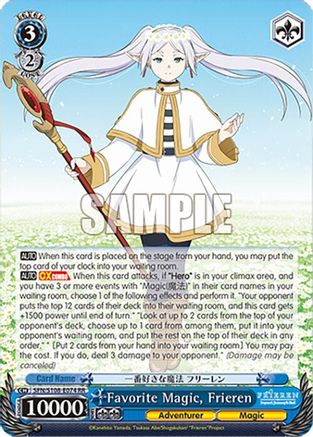 Favorite Magic, Frieren - SFN/S108-E074RR - Double Rare