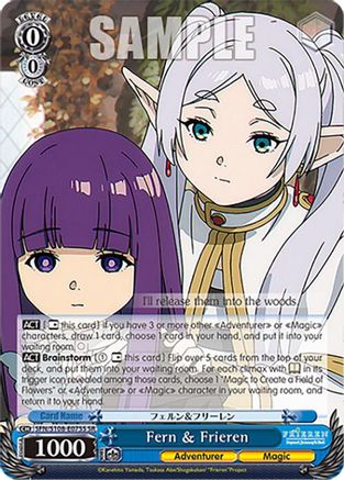 Fern & Frieren (SR) - SFN/S108-E075SSR - Super Rare