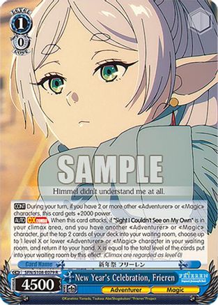 New Year's Celebration, Frieren - SFN/S108-E079R - Rare